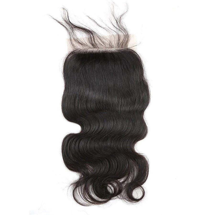 Silk Base Virgin Body Wave Lace Closure