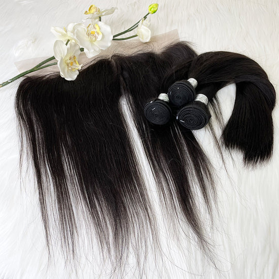 Load image into Gallery viewer, Holiday Sale--Straight &amp;amp; Body Wave Human Hair Extension
