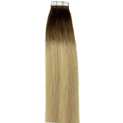 8A Straight Tape-In Human Hair Extension Color T