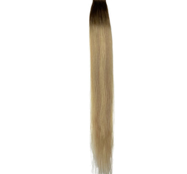 8A Straight Tape-In Human Hair Extension Color T#4/P18/1001