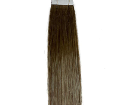 Extensión de cabello humano con cinta recta 10A Color T#4 P4/1001 