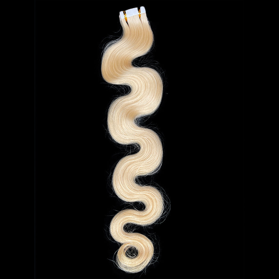 Body Wave Tape-In Human Hair Extension Color 613