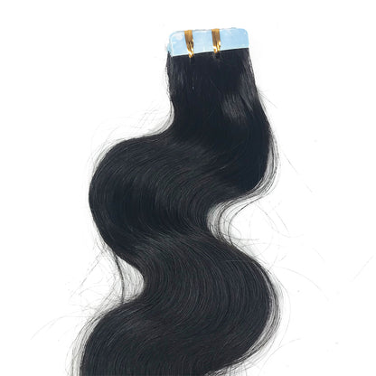 10A/8A Body Wave Tape-In Human Hair Extension Natural