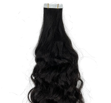 10A Natural Wave Tape-In Human Hair Extension Natural