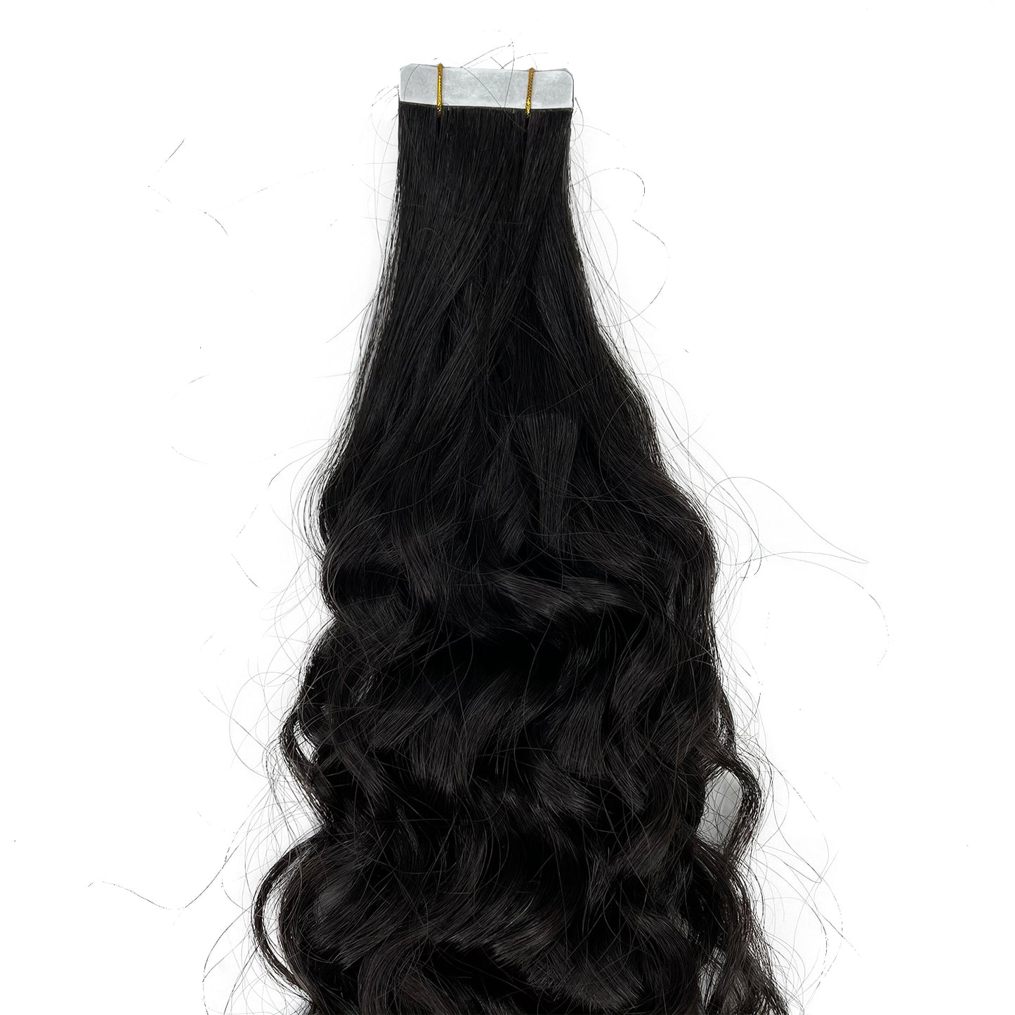 10A Natural Wave Tape-In Human Hair Extension Natural