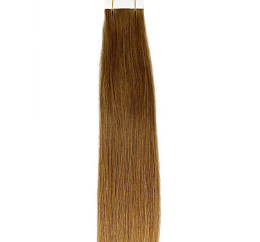 10A/8A Straight Tape-In Human Hair Extension Color #6
