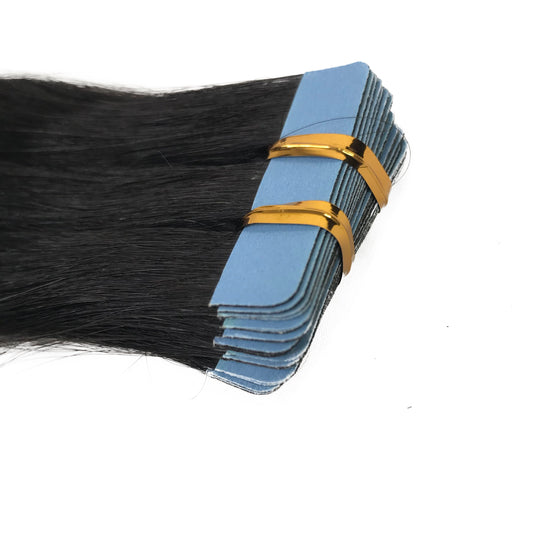 10A/8A Straight Tape-In Human Hair Extension Natural