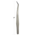 Stainless Steel Eyelash Extension Curved Tweezers - eHair Outlet