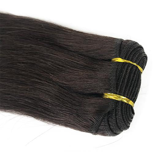 Extensión de cabello humano liso Yaki de 10&quot; Color 