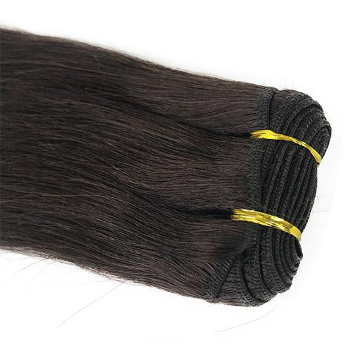 Load image into Gallery viewer, 10&amp;quot; Yaki Straight Human Hair Extension Color #1B
