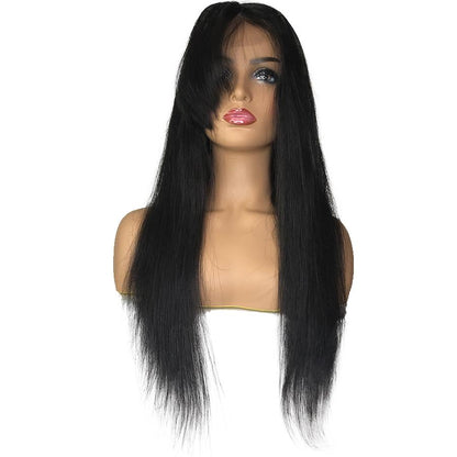 Malaysian Big Bang Straight Lace Frontal Human Hair Wig