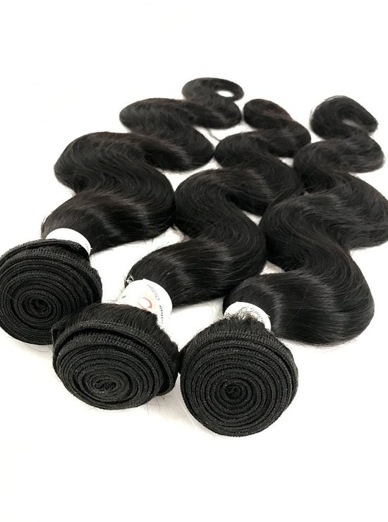 Load image into Gallery viewer, 8A Malaysian 3 Bundle Set Body Wave Virgin Human Hair Extension 300g - eHair Outlet
