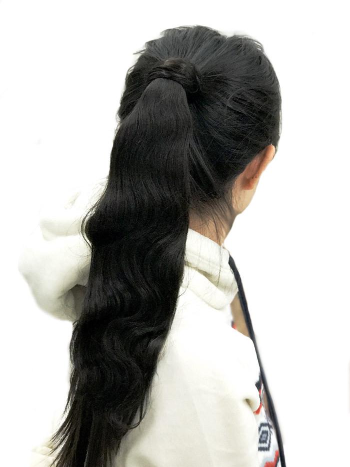 8A Malaysian Ponytail Clip-In Body Wave Remy Human Hair Extension - eHair Outlet