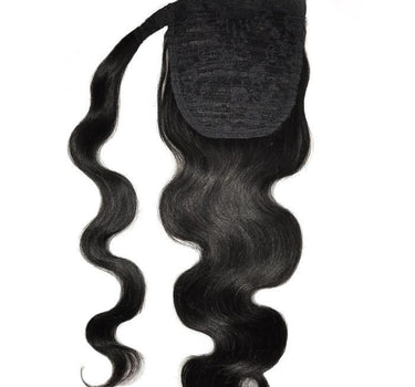 8A Malaysian Ponytail Clip-In Body Wave Remy Human Hair Extension - eHair Outlet