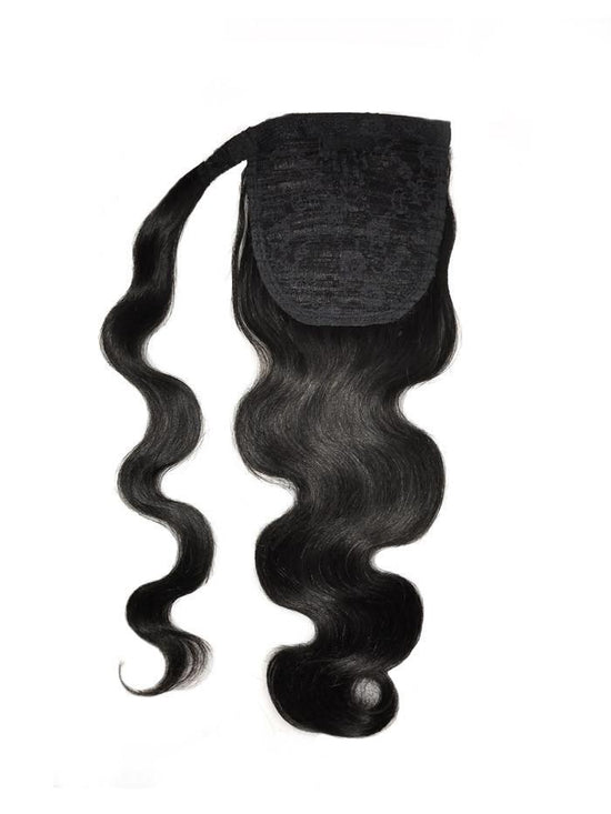 8A Malaysian Ponytail Clip-In Body Wave Remy Human Hair Extension - eHair Outlet