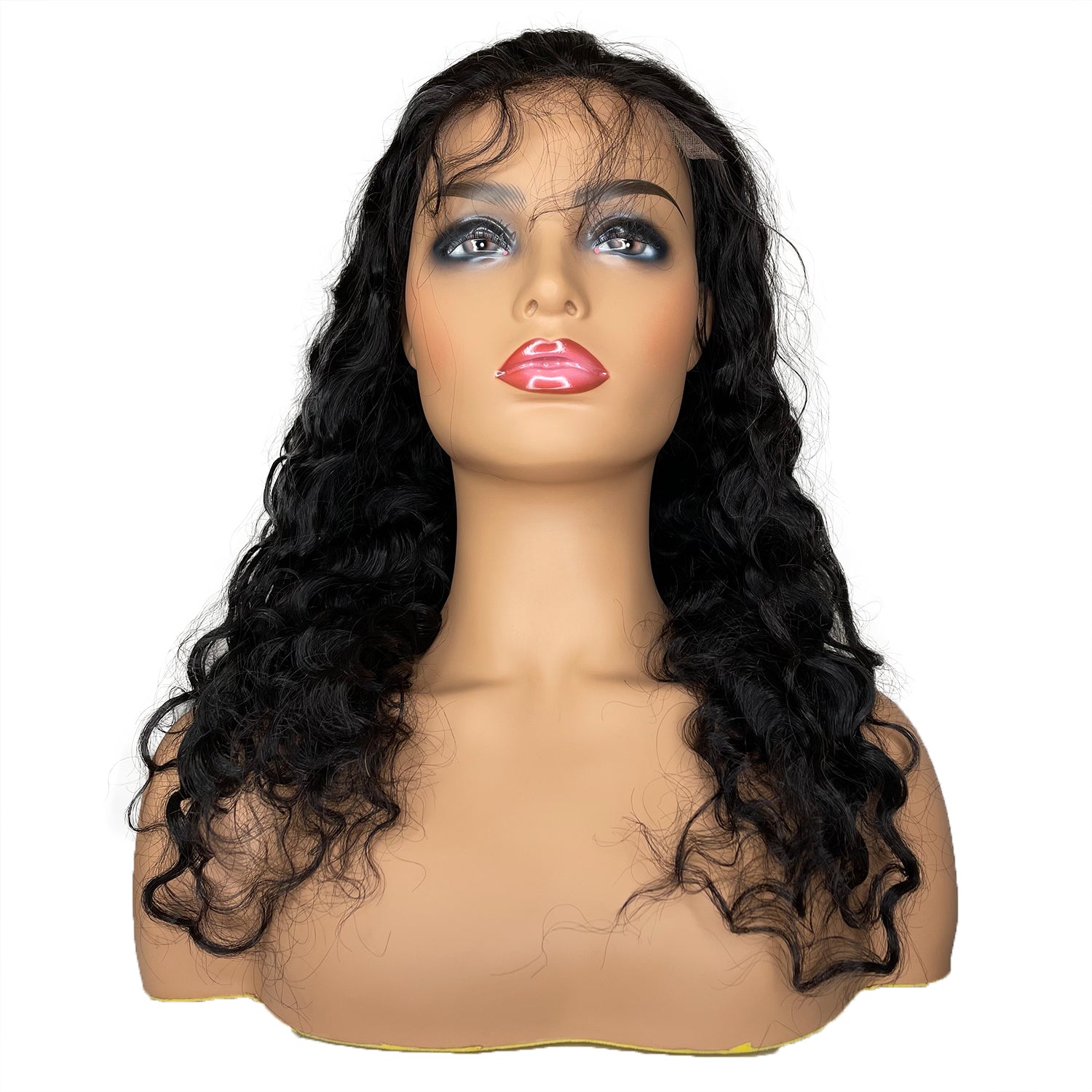 Swiss Deep Wave Lace Closure Wig