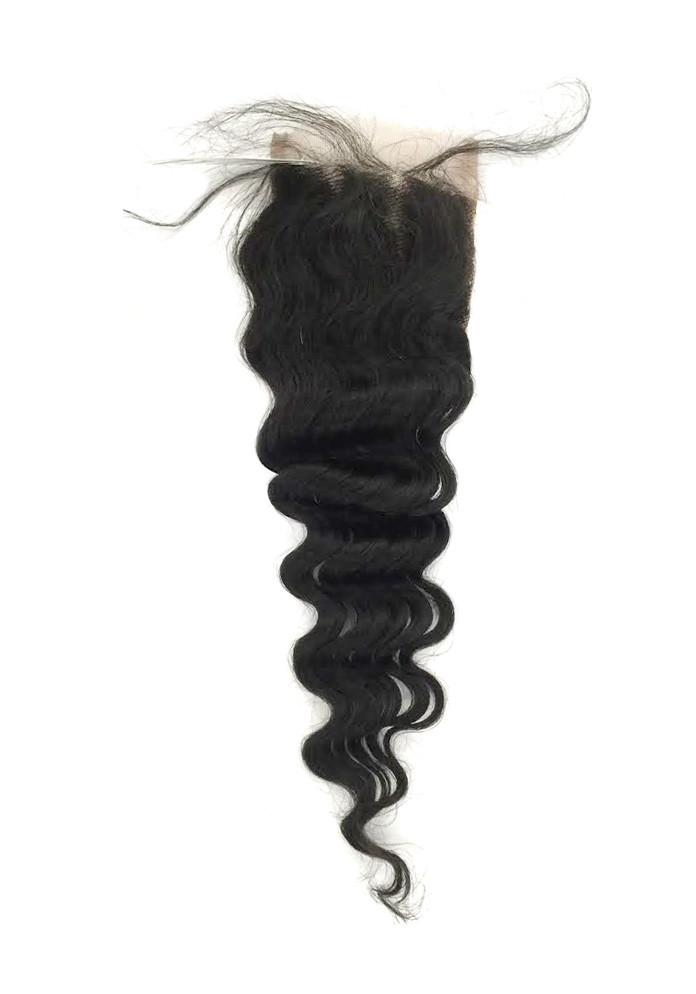 Virgin Deep Wave Lace Closure 4&quot;x4&quot; - eHair Outlet