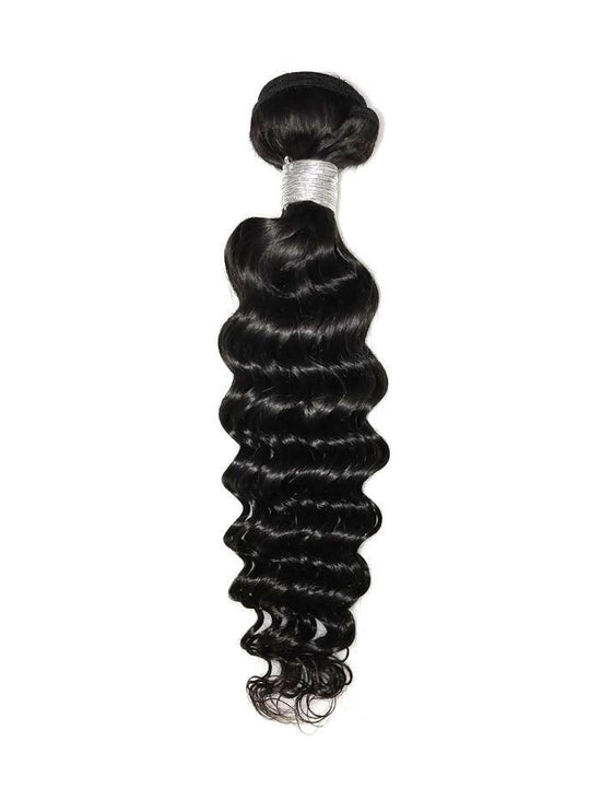 6A Indian Deep Wave Human Hair Extension