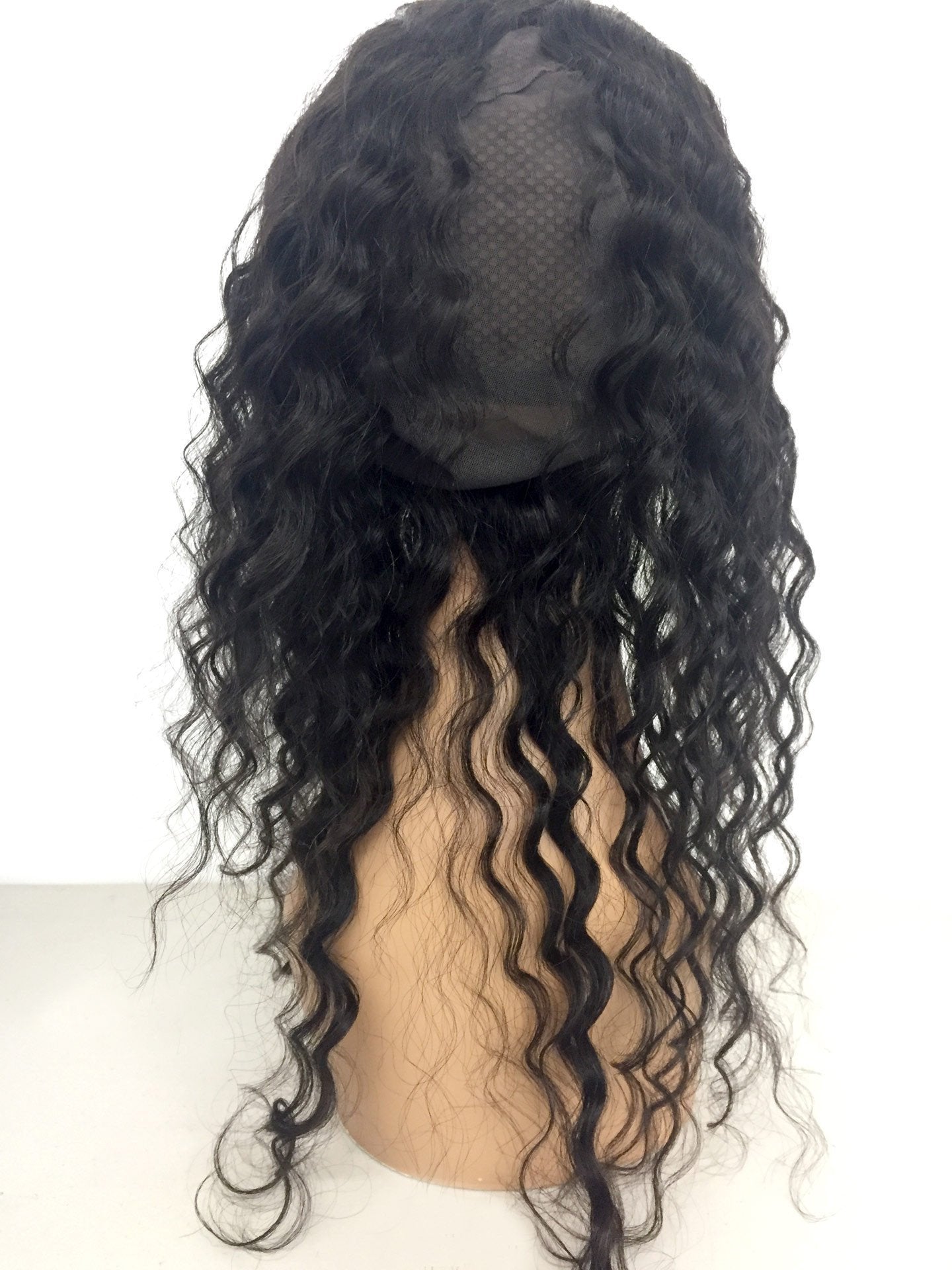 Remy Lace Frontal w/ Cap Deep Wave Human Hair - eHair Outlet