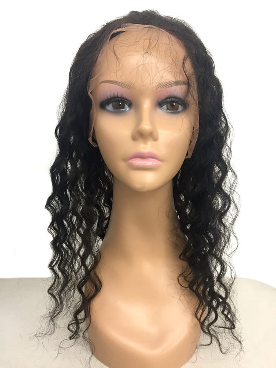 Remy Lace Frontal w/ Cap Deep Wave Human Hair - eHair Outlet