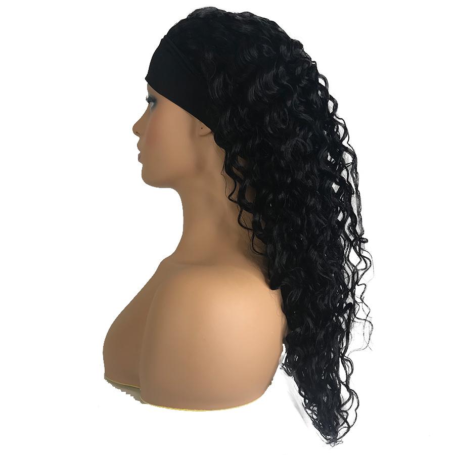 Load image into Gallery viewer, Headband Water Wave Wig
