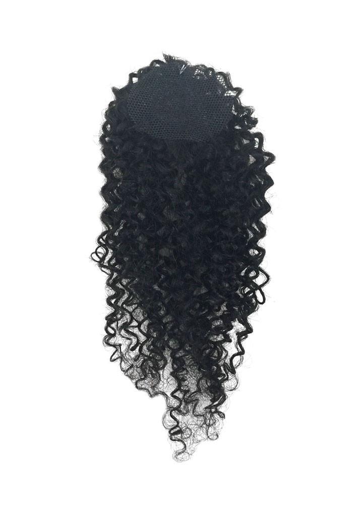 6pc 8A Malaysian Jerry Curl Human Hair Extension Bundle Pack w/ Closure - eHair Outlet