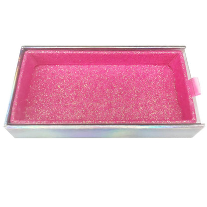 Pull-Out Empty Eyelash Box Big Gift Box Full Window/ 2 Colors Available