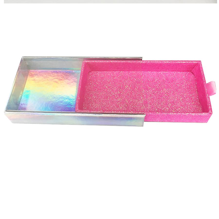Load image into Gallery viewer, Pull-Out Empty Eyelash Box Big Gift Box Full Window/ 2 Colors Available
