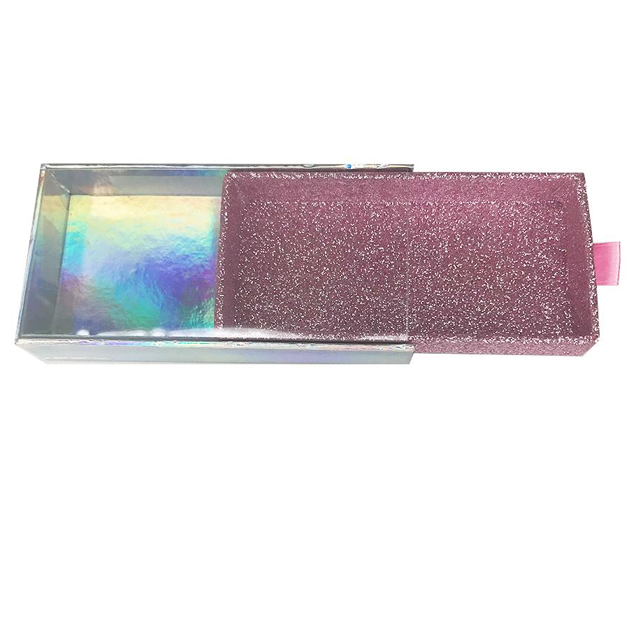 Pull-Out Empty Eyelash Box Big Gift Box Full Window/ 2 Colors Available