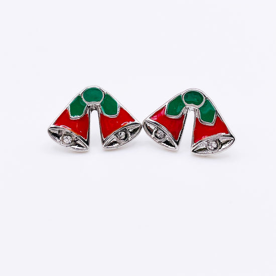 Load image into Gallery viewer, Christmas Charm Stud Earrings 4
