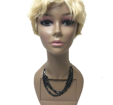 8A MALAYSIAN REMY HUMAN HAIR 613 SHORT WIG - eHair Outlet