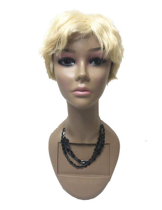 8A MALAYSIAN REMY HUMAN HAIR 613 SHORT WIG - eHair Outlet