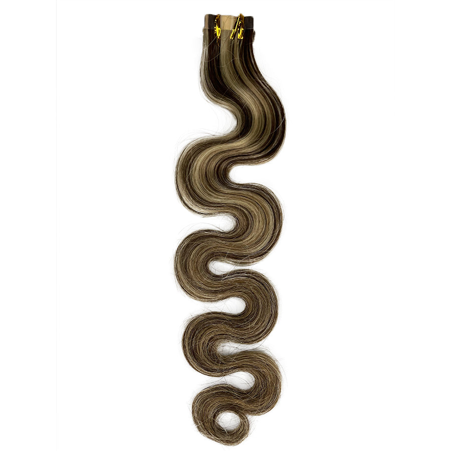 10A Body Wave Tape-In Human Hair Extension Color