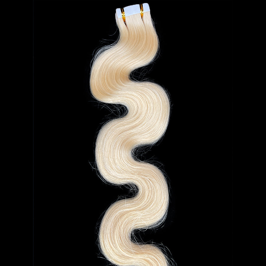 Body Wave Tape-In Human Hair Extension Color 613